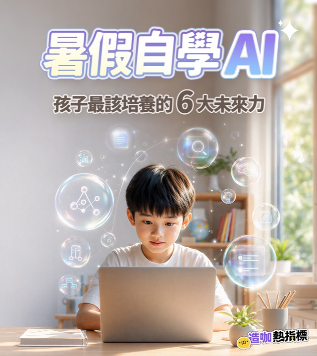 暑假自學AI 孩子最該培養的6大未來力