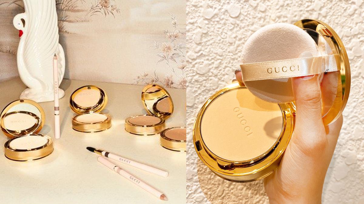 本季偷心賊Gucci「玫瑰粉餅」外殼美到炸！自備「柔焦」功能免修片　 完全高顏質女孩必備