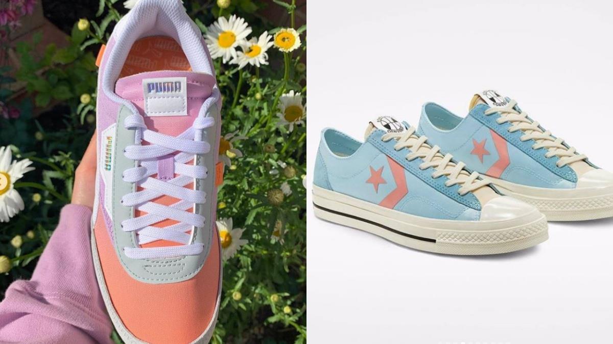 炎炎夏日讓腳ㄚ吃冰淇淋吧！精選4款繽紛可愛的「彩虹冰淇淋」球鞋，超夢幻色系融化女孩的心♥