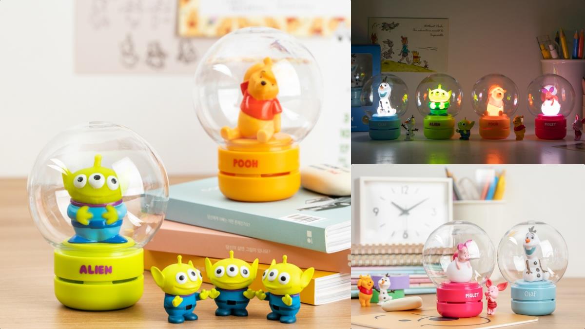 夜晚就交給它們守護惹！韓國療癒「迪士尼香氛小夜燈」越聞越香，棉花糖香調讓夢境也香香甜甜～