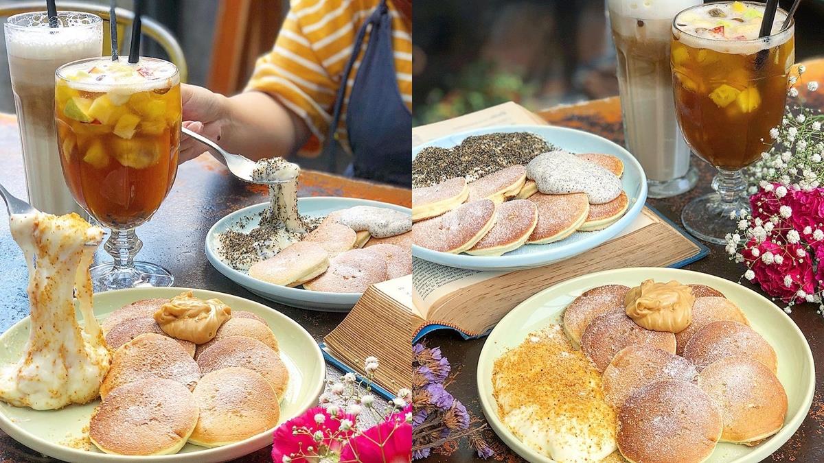 台南美食｜ici cafe｜當手工鮮奶麻糬碰上鬆餅，竟是如此無違和的火花！～