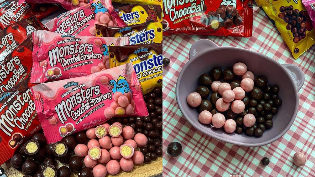 螞蟻族流口水！韓國「怪獸巧克力球」堪稱韓版麥提莎，網友發明多種「美味升級吃法」太心動～
