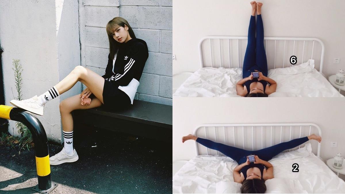 躺著滑手機也能美腿Get！8招「伸展運動」喚醒大腿縫，「雙腳伸直貼牆面」改善腿型免爆汗～