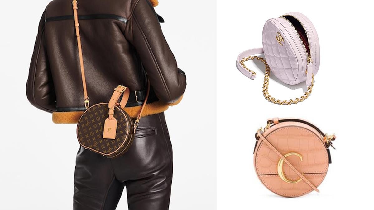 現在是屬於小包的時代！必收4款精品絕美「復古小圓包」，大LOGO設計時髦好看又好搭～