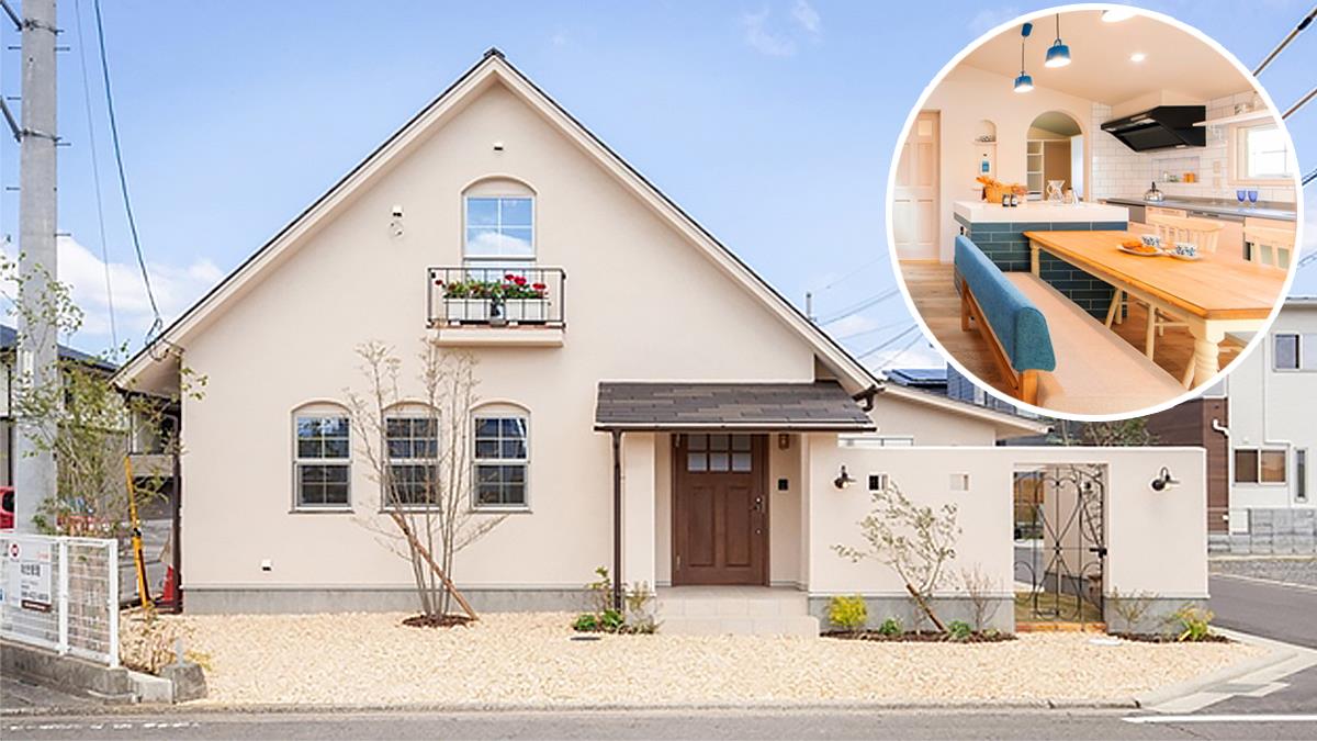 美到像日劇主角的家！日本「簡約童話風別墅」內裝根本夢想小屋，請問能借屋頂小閣樓耍廢嗎～