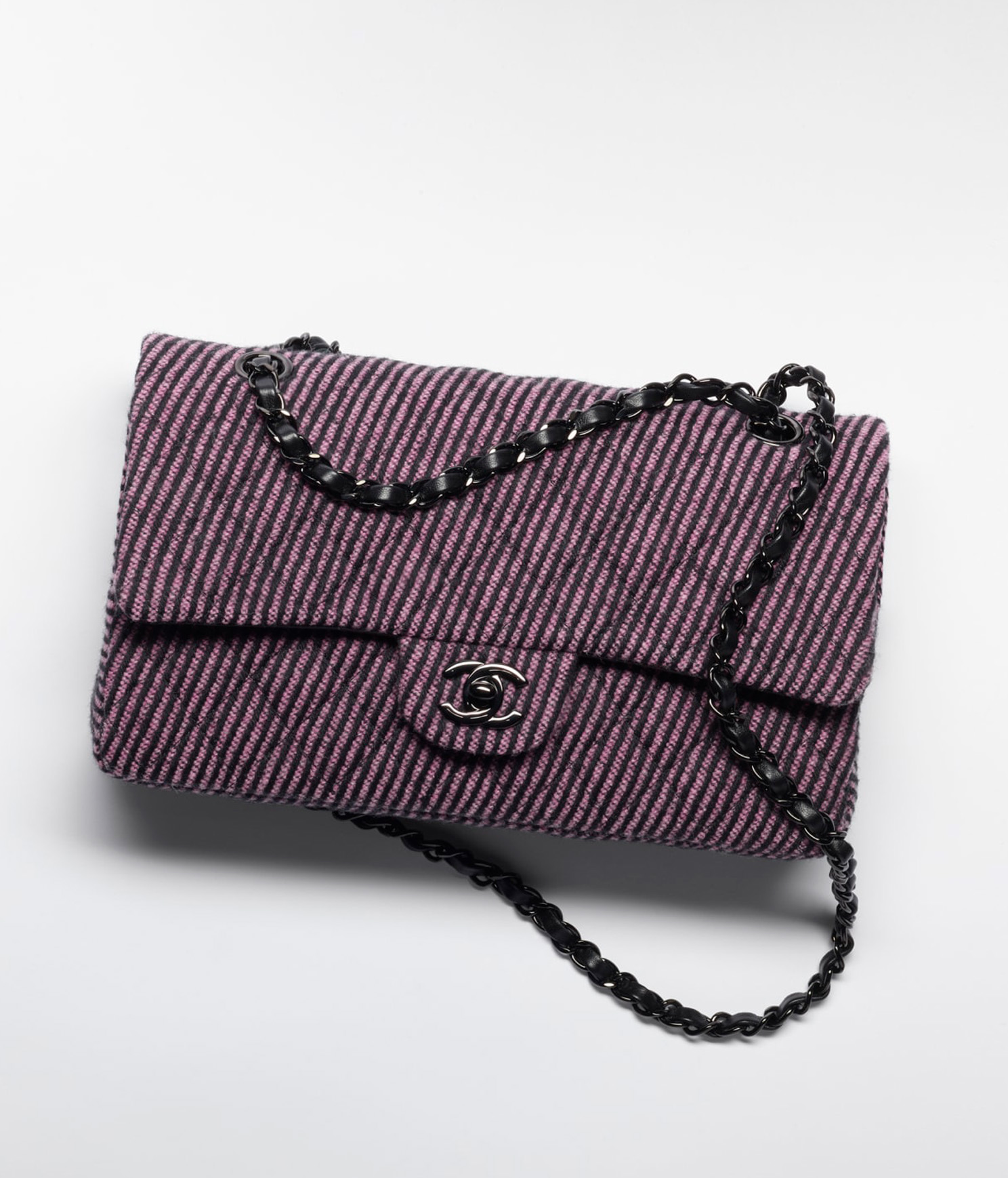 chanel 经典口盖包