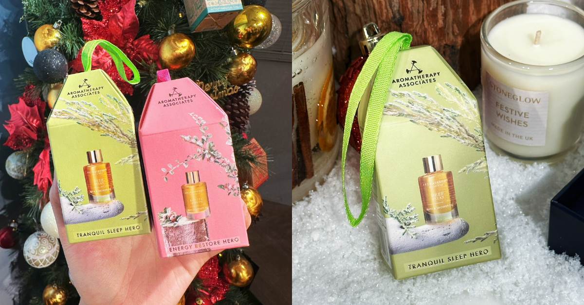 NT.1000元以下聖誕節交換禮物推薦:AROMATHERAPY ASSOCIATES 晚間舒緩沐浴油9ml/明煥晨曉沐浴油9ml 各NT$600