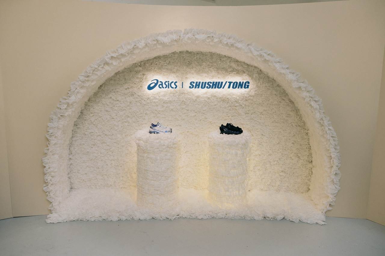 ASICS SPORTSTYLE巴黎快閃店展出GEL-KINETIC FLUENT x SHUSHUTONG