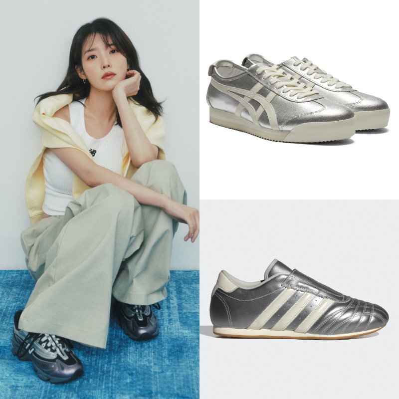IU、韓韶禧都喜歡！2025夏季必備銀色球鞋盤點，一定穿在焦點上！