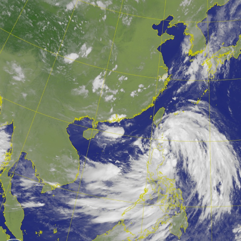 薇帕颱風發布海警！「首波警戒範圍曝」今晚至明日最接近台灣