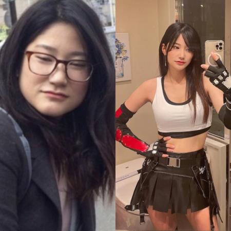 80kg胖妹迷上生存遊戲，4個月狂減30kg，變軍武女神還當了模特兒