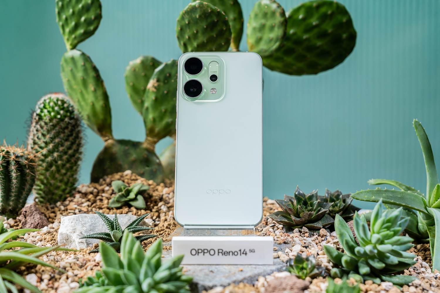 7. OPPO Reno14薄荷綠沁涼上市