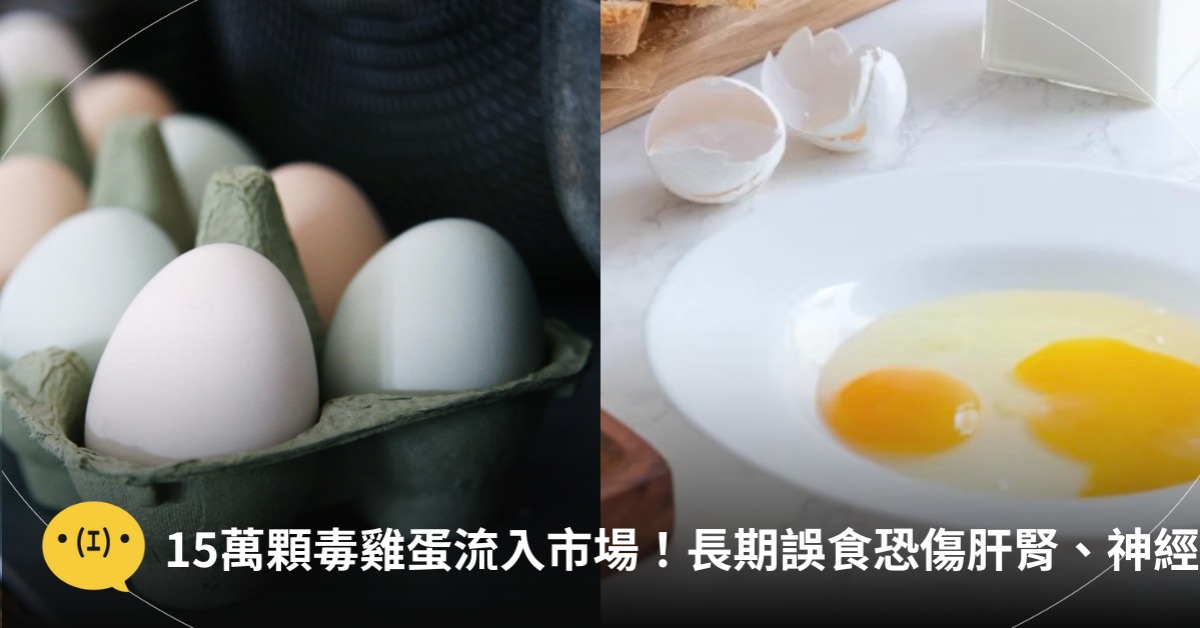 芬普尼雞蛋品牌、毒雞蛋吃了會怎樣，圖片來源：unsplash