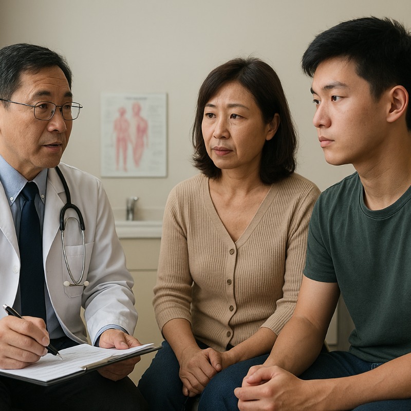 擔心兒子「太小」交不到女友！男大生被媽帶去看泌尿科，醫見尺寸愣住