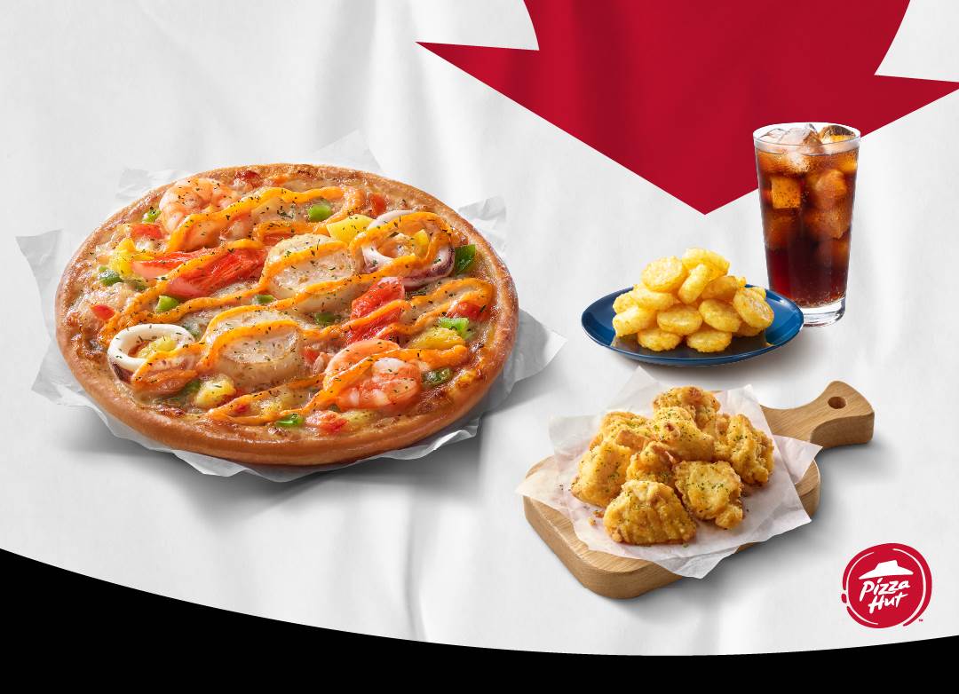 必勝客「千島海鮮個人比薩XL套餐」只要189元！