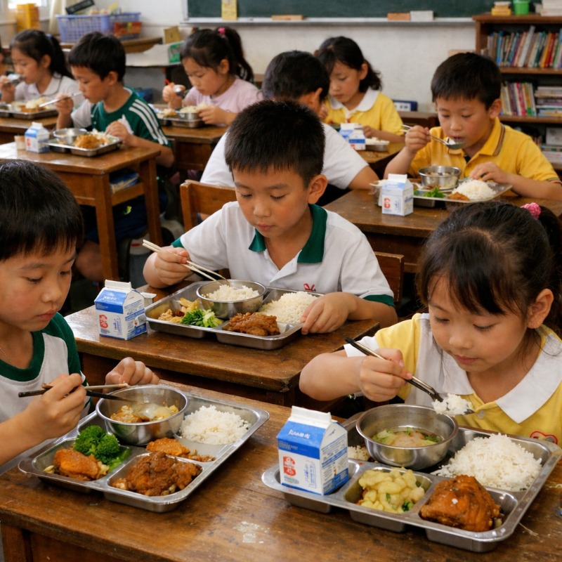 幫家長省荷包！蔣萬安宣布今年起「北市營養午餐全面免費」，涵蓋範圍曝光