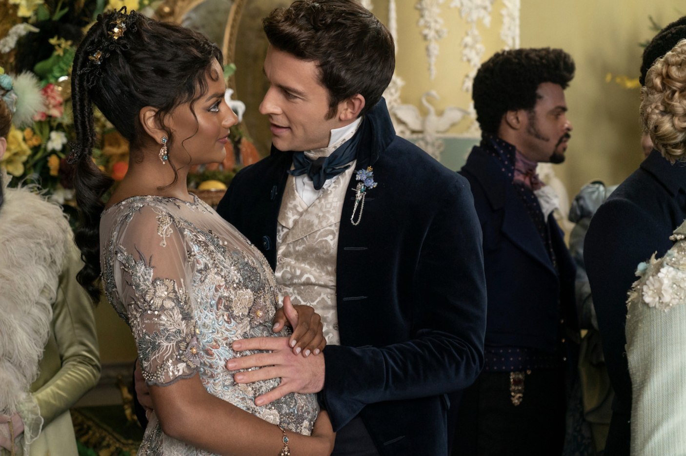 《柏捷頓家族：名門韻事》第二季。（圖／Netflix）