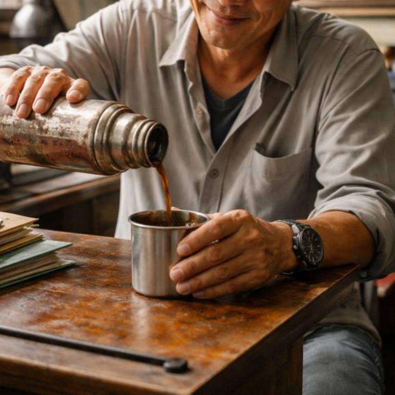 天天用保溫瓶裝這飲品！他喝到鉛中毒「像失智」，1年後就病逝