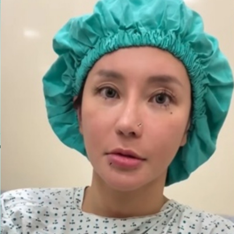 梁云菲認「切除子宮」！手術爆哭畫面曝光： 我是不完整的女人嗎