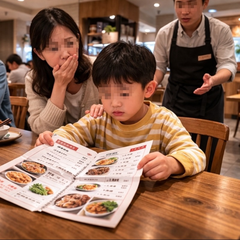 小孩摺到菜單遭索賠480元！網揪細節喊「超誇張」，宜蘭餐廳遭炎上道歉：願退款