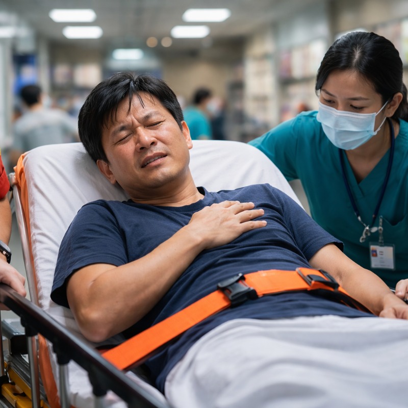 半夜心臟劇痛！台灣男1原因被日本醫院拒收「自己走回飯店」，醫揭真相：是常態