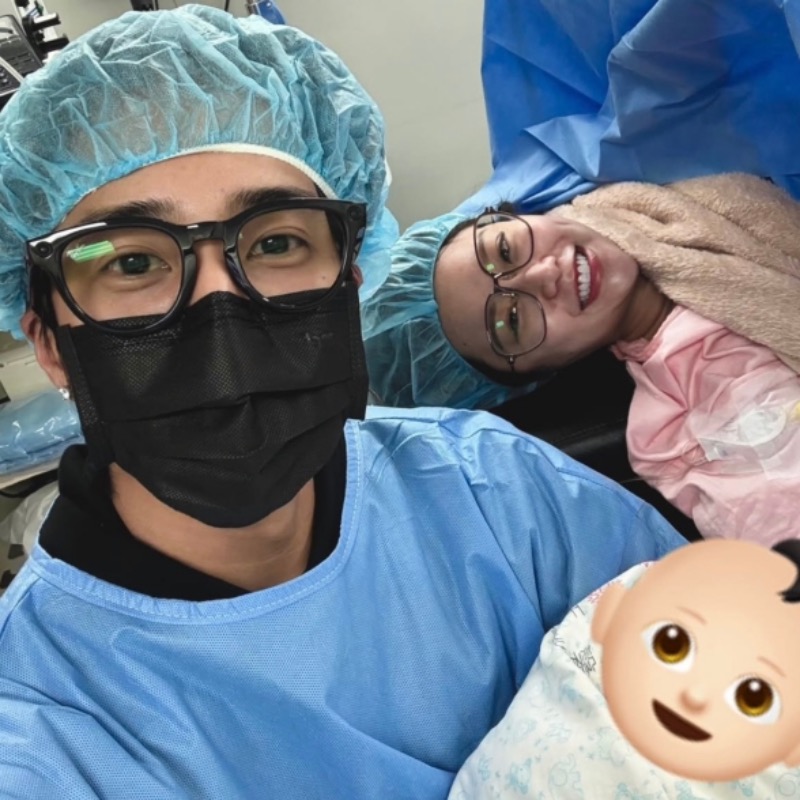 焦凡凡生了！婁峻碩迎來寶貝兒子，產房內外滿滿的愛