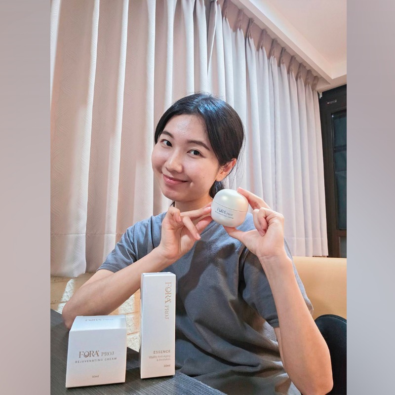 FORA PROJ 丰潤撫紋精華液 逆齡新生緊緻乳霜 改善肌膚抗老