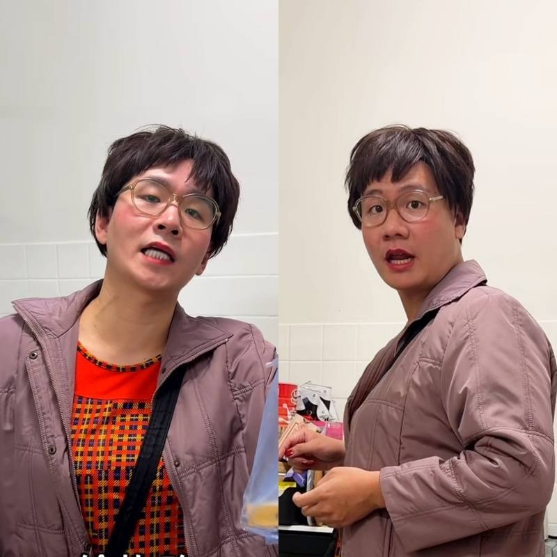 阿翰夢幻合體龍鬚糖小哥！開門瞬間「神撞臉」，網驚呆：根本雙胞胎