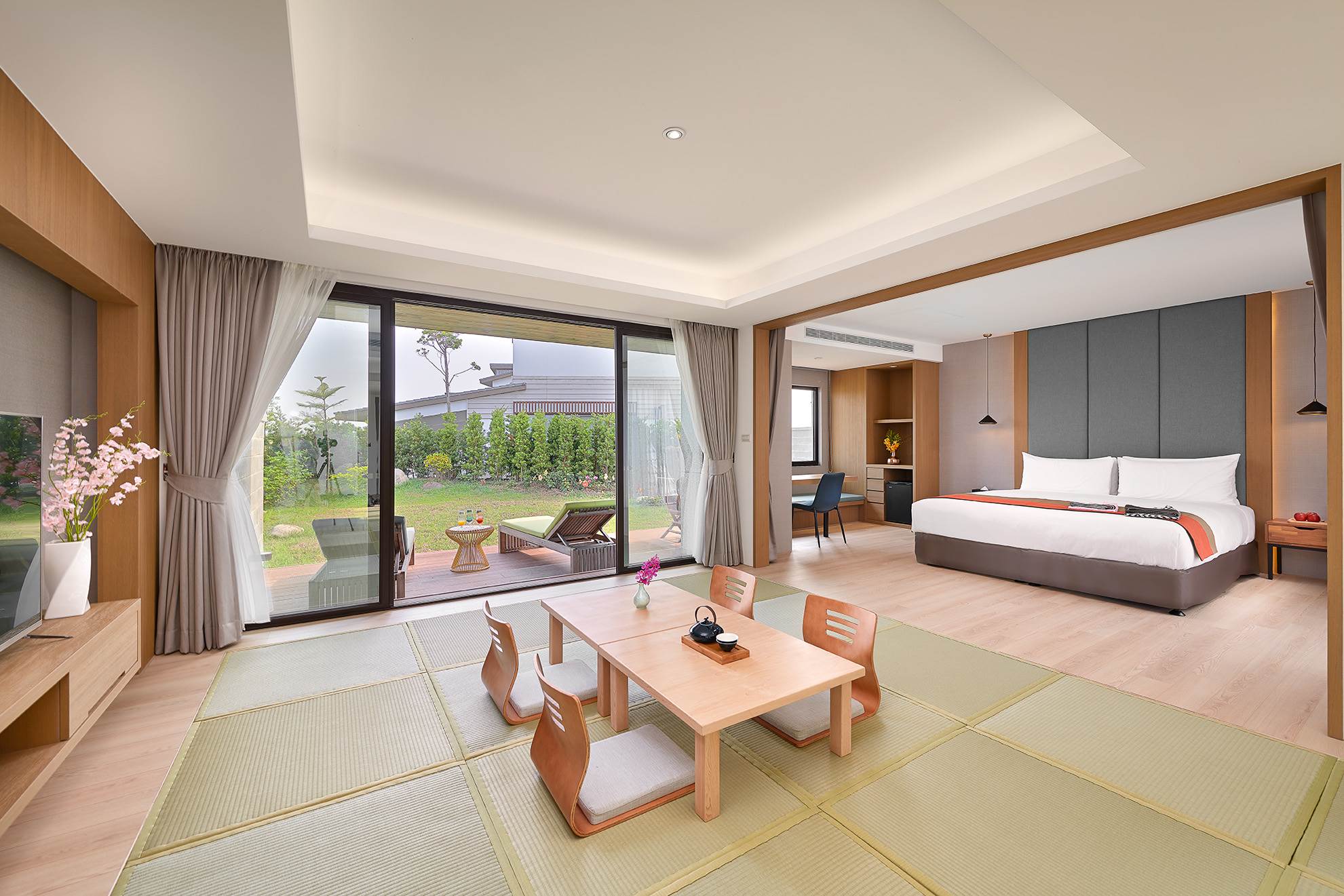 圖3.「高級庭園 Villa」$20,790起，平日入住再享升等至「豪華庭園 Villa」