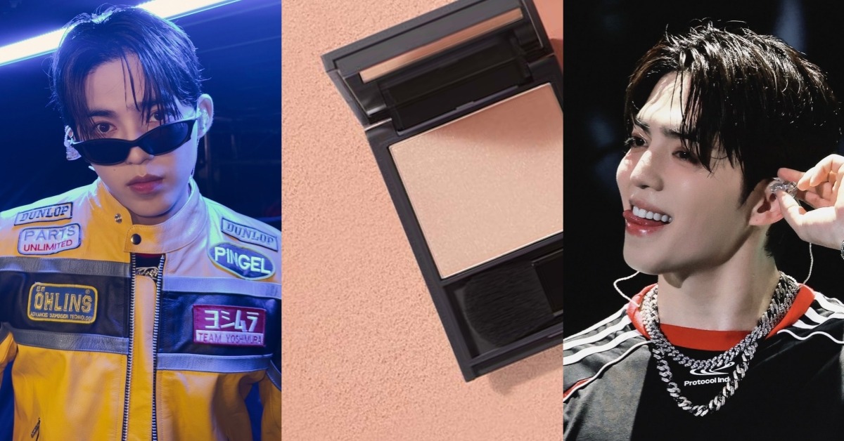 SEVENTEEN彩妝師公開分享自己使用的腮紅是MIT品牌。圖片來源：IG@blow_gazini、hemecosmetics