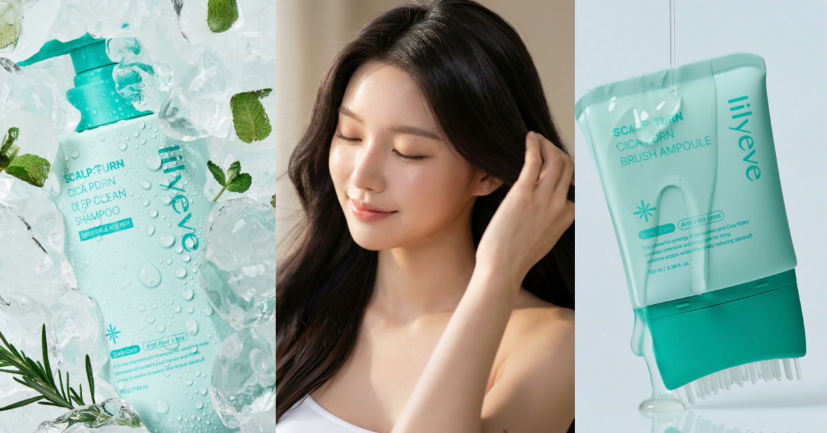 Lilyeve 積雪草PDRN舒敏精華梳100ml$799、Lilyeve 積雪草PDRN舒敏洗髮露500ml$759 / 上市優惠價：$599 圖片來源：Lilyeve