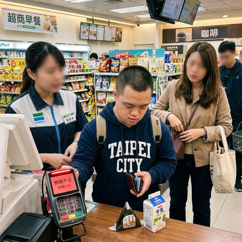 善意不等於掏錢！遇身障者結帳卡關，專家分享「正確做法」：不是幫忙付錢