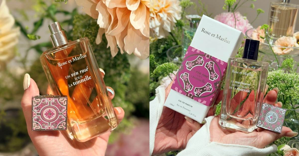小眾香氛推薦：Rose et Marius 晨風下的辛香玫瑰、木藤下的玫瑰葡萄酒，30ml NT.2,380/100ml NT.5,980
圖片來源：造咖編輯Vicky拍攝