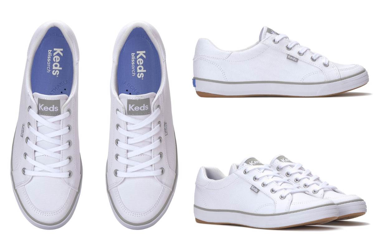 Keds CENTER III CANVAS 升級帆布休閒鞋，NT$1,890