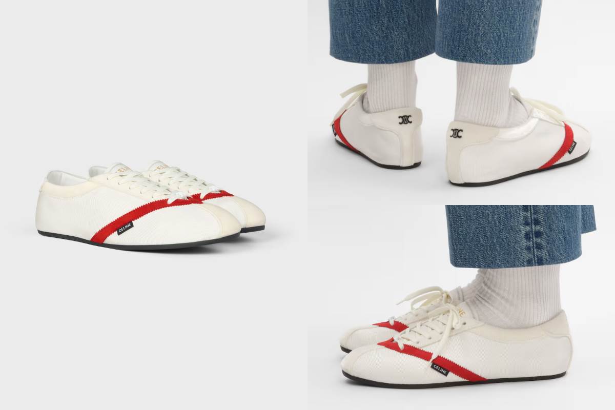 CELINE The Flat T運動鞋，NT$ 30,000