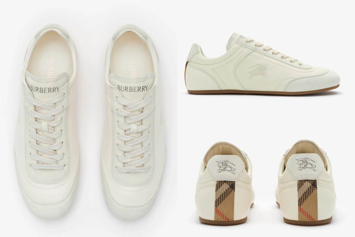 BURBERRY 皮革 Knight Runner 運動鞋，NT$27,900