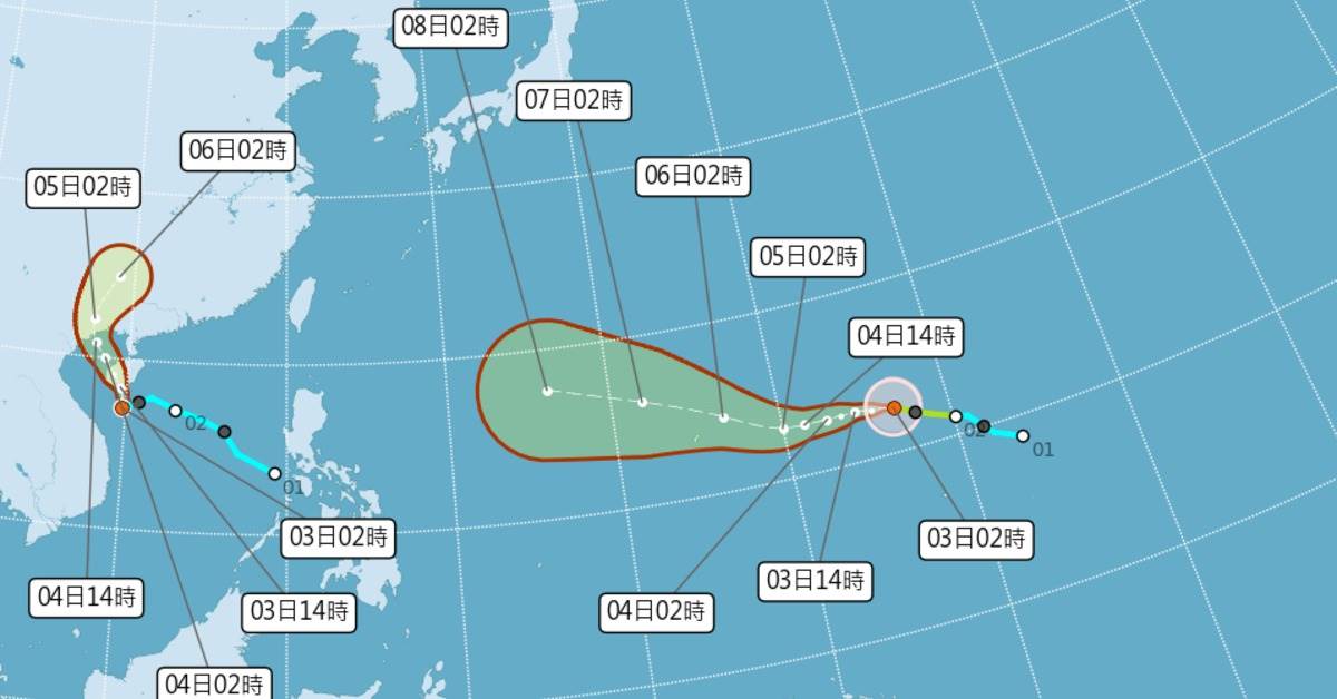 圖片來源：氣象署