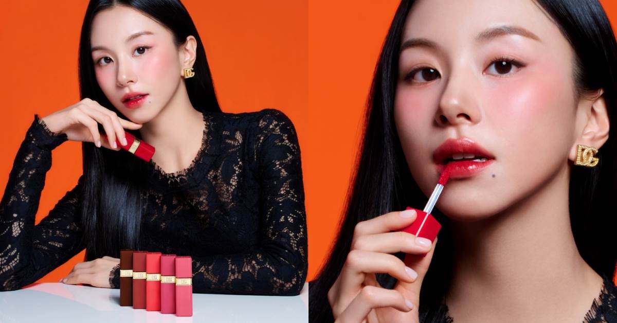 唇釉推薦：DOLCE&GABBANA冰透果汁水唇釉，NT.1,600
圖片來源：DOLCE&GABBANA