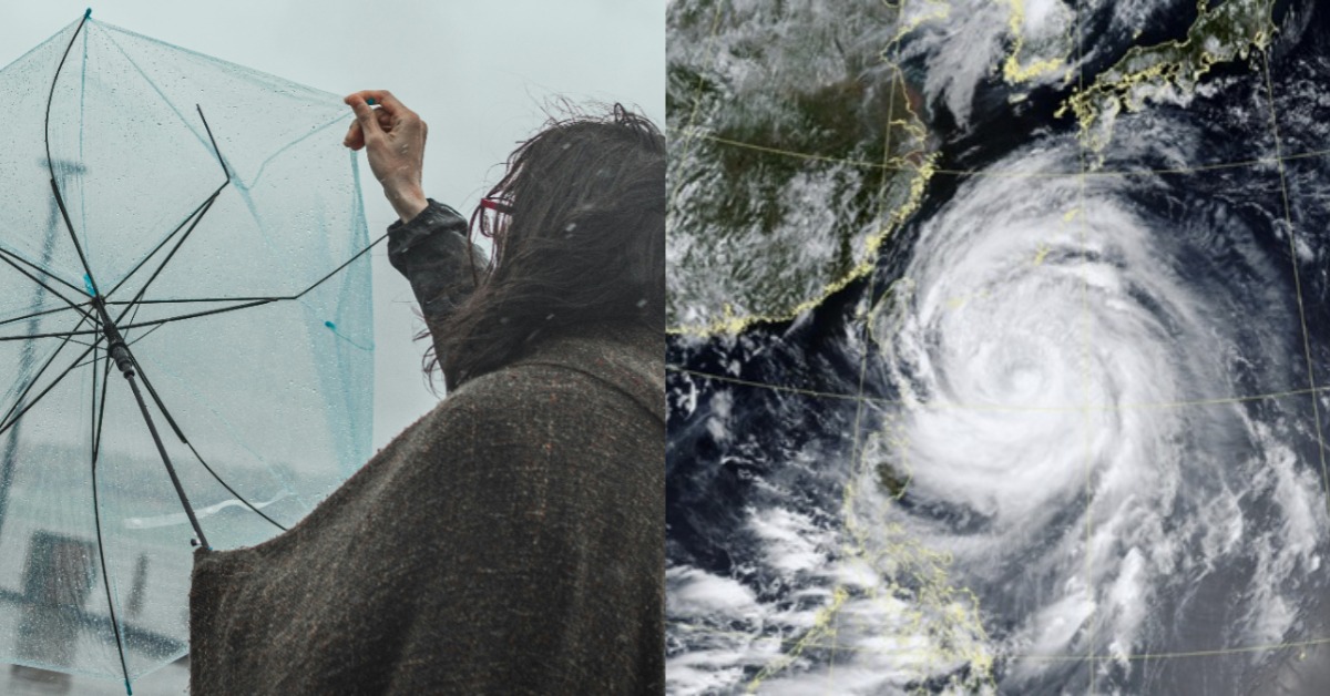 颱風假，巴威颱風，圖片來源：中央氣象局、unsplash