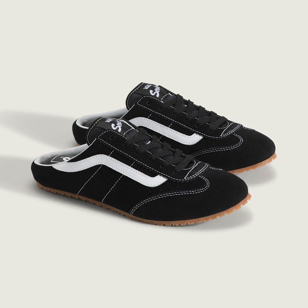 Vans Super Lowpro Mule 黑色懶人拖鞋​​​​​​​，NT$2,580
圖片來源：Vans