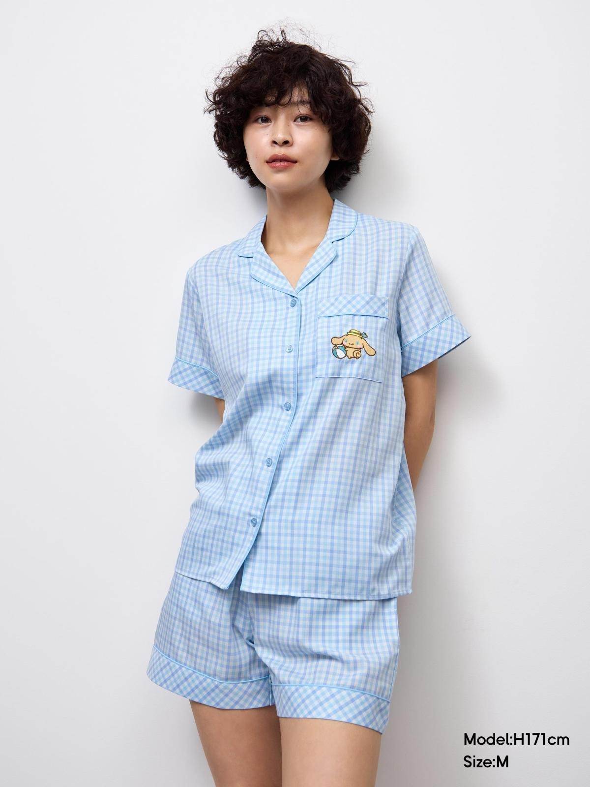 家居服組(短袖)Sanrio，NT$890
圖片來源：GU