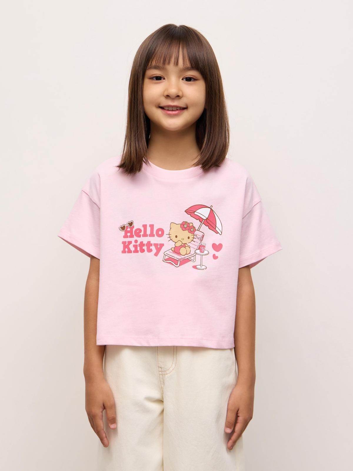 女童印花T恤Sanrio2，NT$290
圖片來源：GU