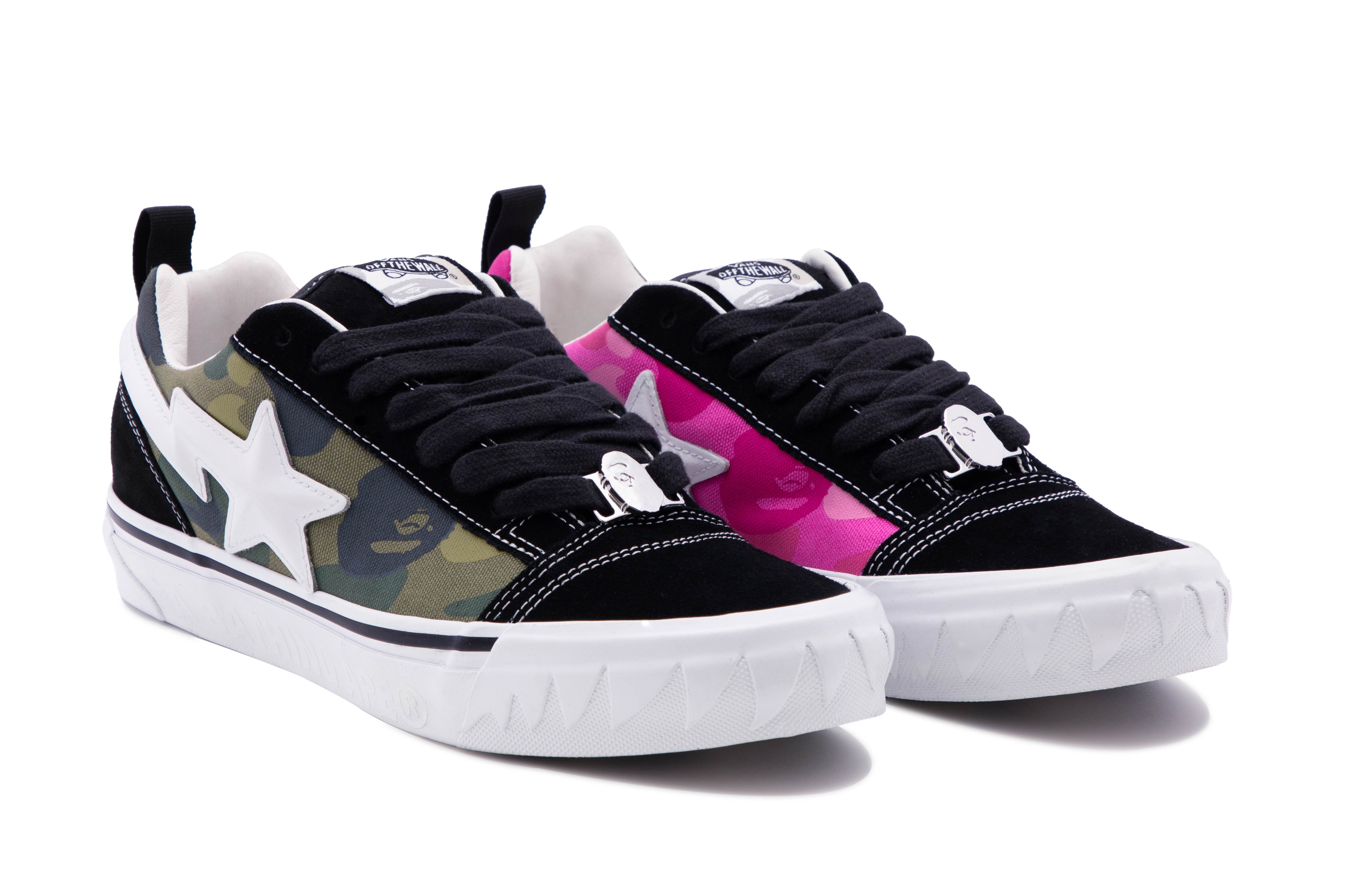 BAPE X VANS KNU SKOOL，NT$4,880
圖片來源：VANS