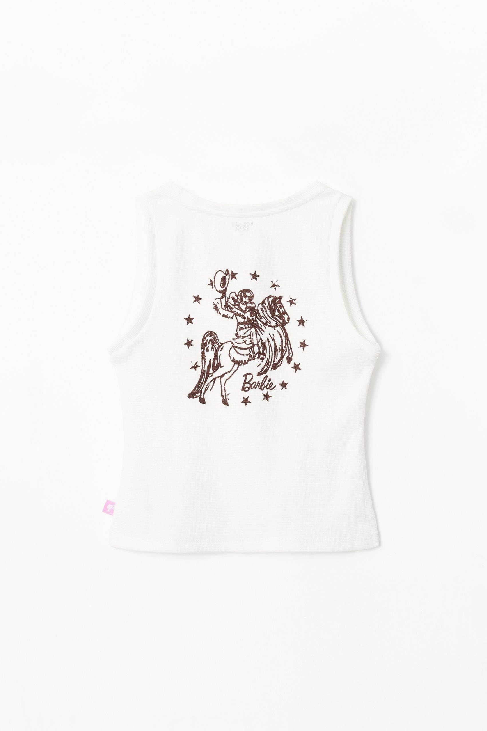 Barbie™ x SQB Giddy Up Tank，NT$880
圖片來源：SQUAREBEAR