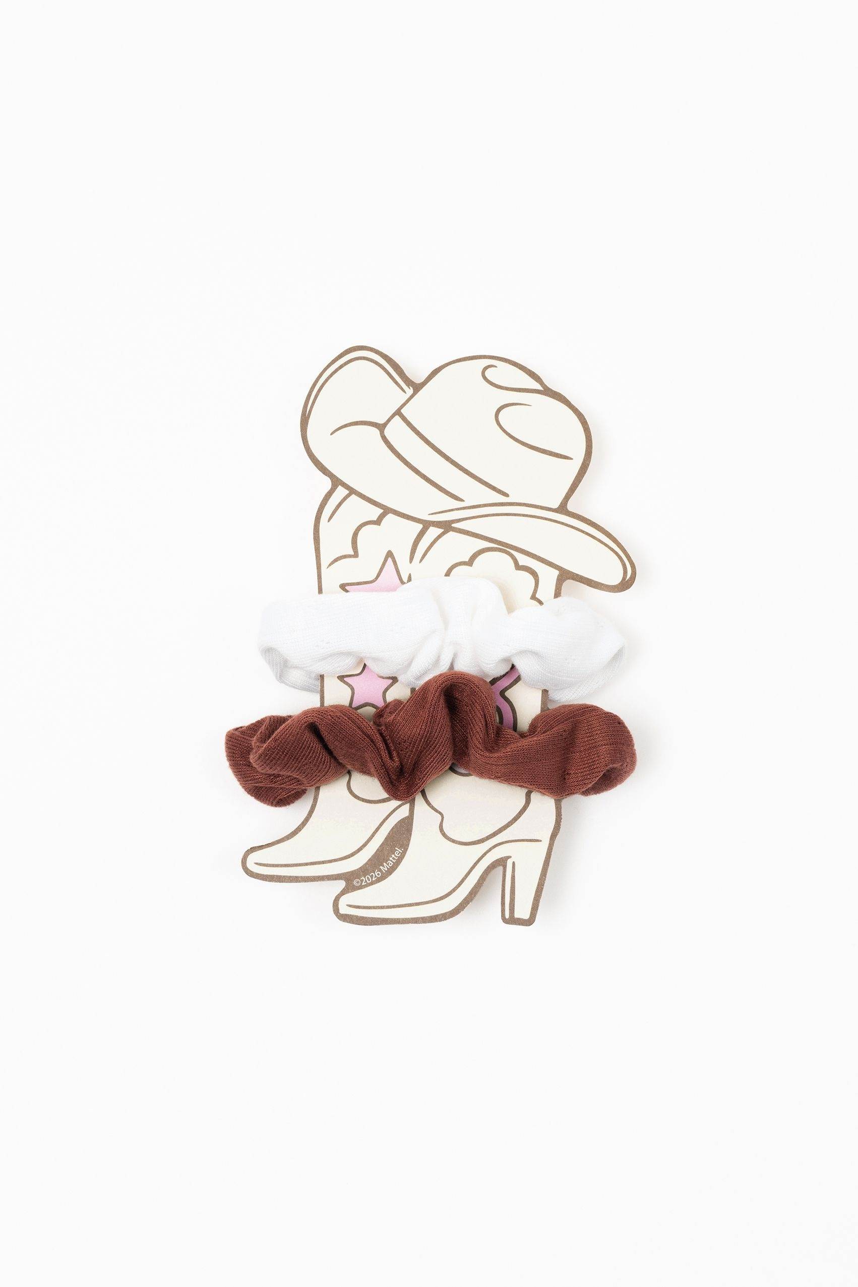 Barbie™ x SQB Wild Ride Scrunchie，NT$78
圖片來源：SQUAREBEAR