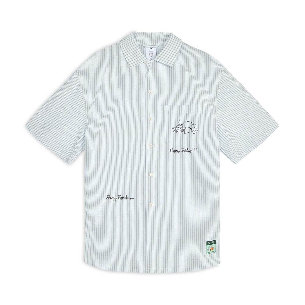 PUMA x MondaySleepingClub系列短袖襯衫，NT$2,580
圖片來源：PUMA