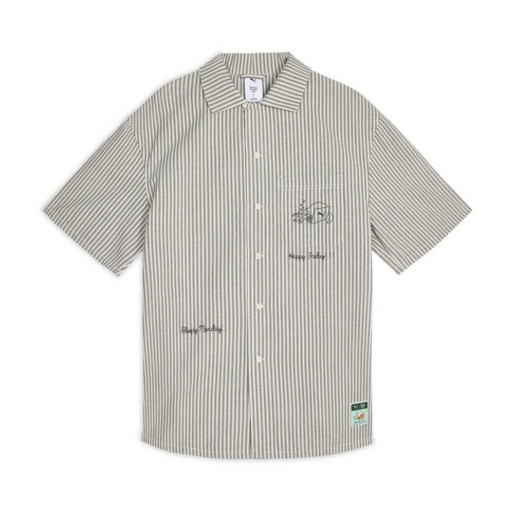 PUMA x MondaySleepingClub系列短袖襯衫，NT$2,580
圖片來源：PUMA