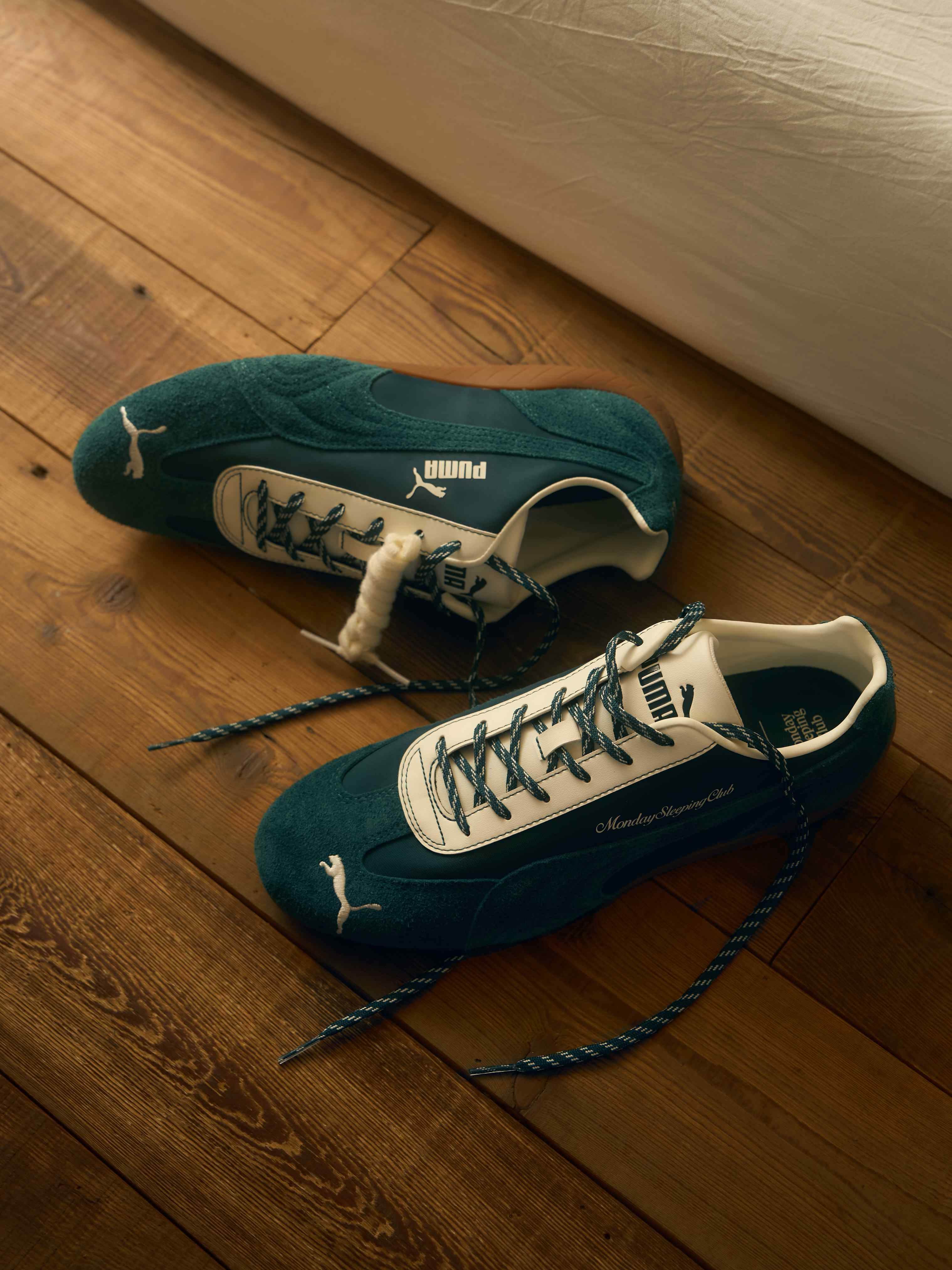 PUMA x MondaySleepingClub系列 Speedcat，NT$3,580
圖片來源：PUMA