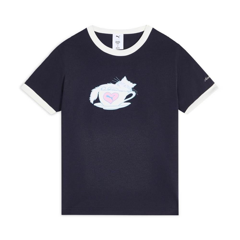 PUMA x MondaySleepingClub系列短袖T恤 女性，NT$1,280
圖片來源：PUMA