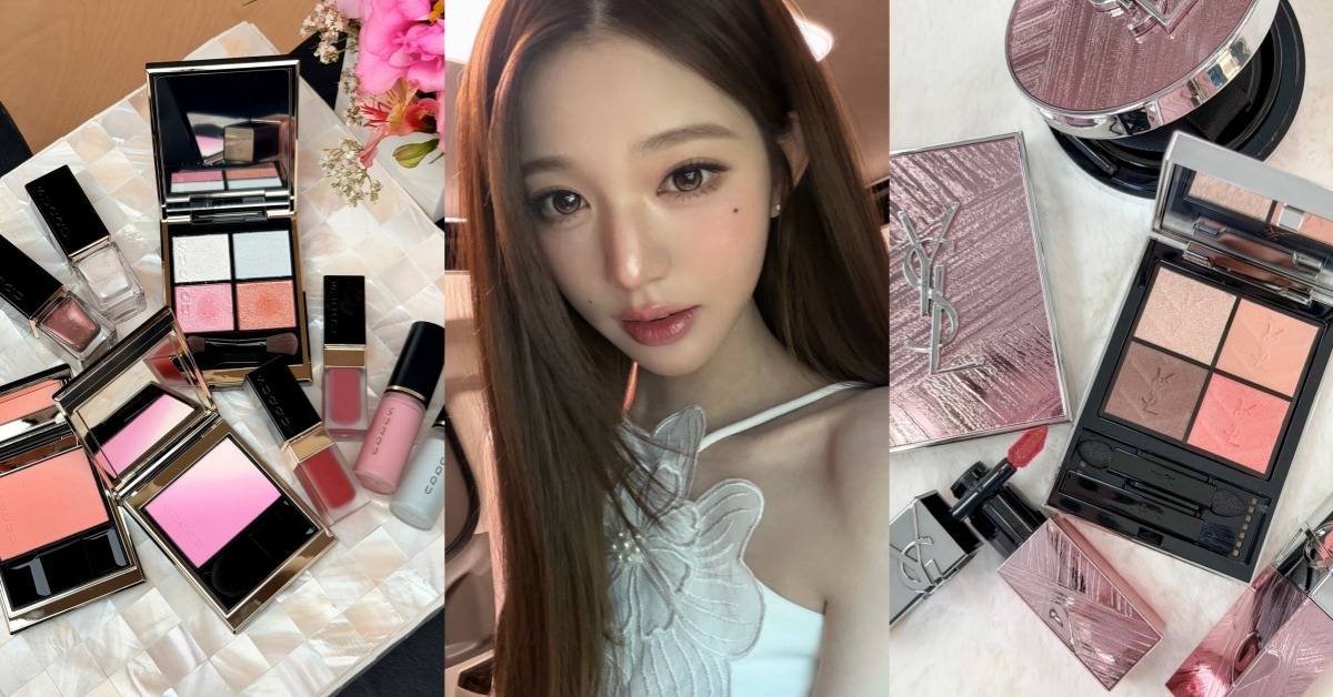 韓女星妝容,眼影推薦,圖片來源:張員瑛、SUQQU、YSL